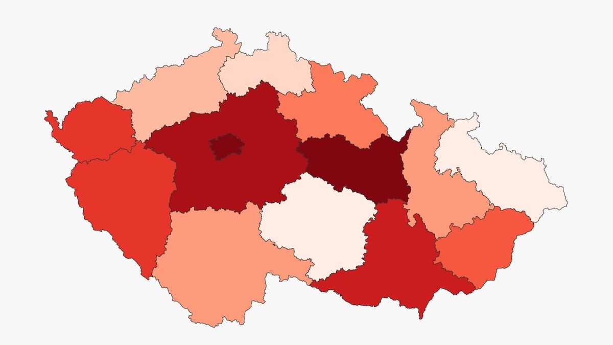 V ČR přibylo 126 nově nakažených, nejméně od loňského srpna